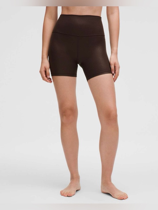 lululemon athletica Pants - Lululemon align ribbed biker short